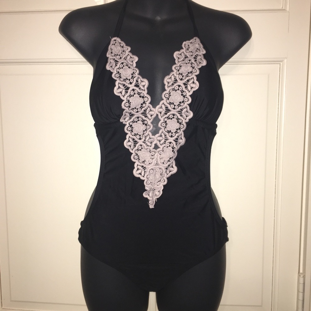 Lace one piece